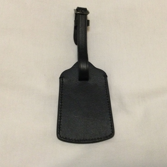 Coach leather luggage tag - Picture 2 of 3